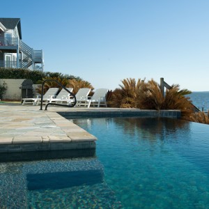 Sandmark custom remodel. Photograph of pool
