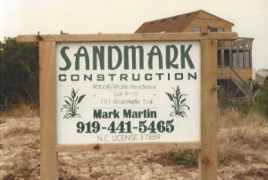 Sandmark First job site