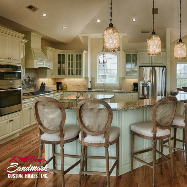 Unique Kitchen Island Shapes Sandmark Custom Homes