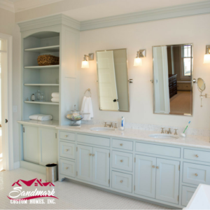 Master Bath with Traditional and Modern Elements