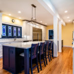 Sandmark Custom Homes remodel of a Mills Point Kitchen.