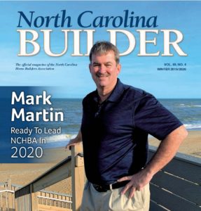 Mark Martin North Carolina builder magazine cover