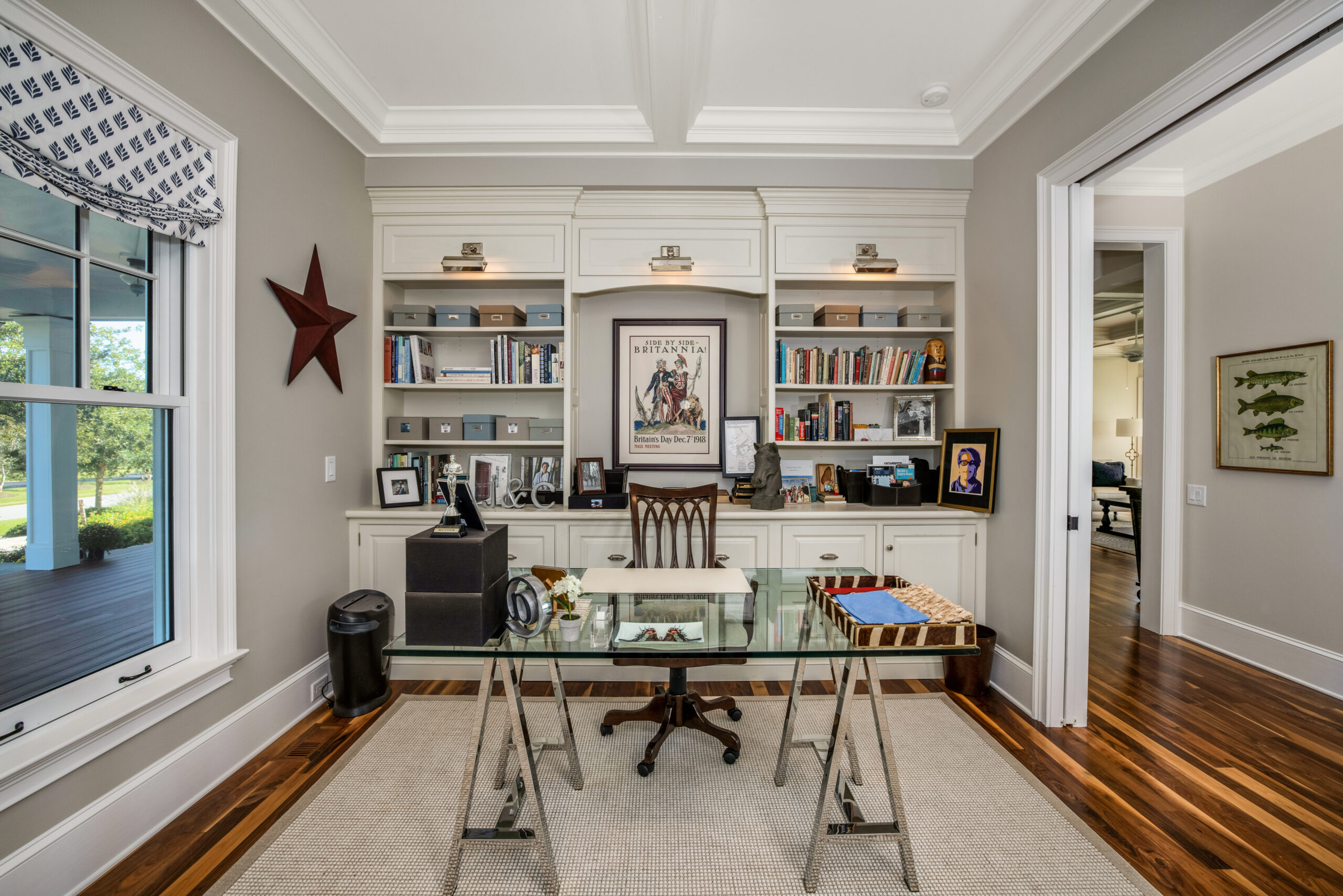 Mill Point View Mill Point House Office Space View - Sandmark Custom Homes